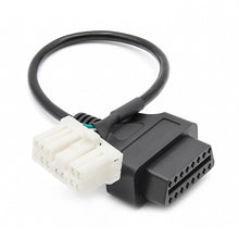 Load image into Gallery viewer, For Tesla Model X / S 2012-2015 OBDII to 12 Pin OBD Adapter Cable, OBDII to 12 Pin
