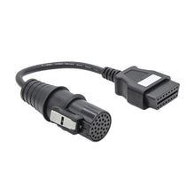 Load image into Gallery viewer, For Iveco 30 Pin Male to OBDII 16 Pin Female Truck Adapter Cable, For Iveco