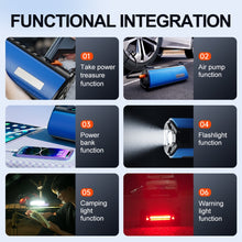 Load image into Gallery viewer, TS03C 6000mAh + EVA Bag Car Emergency Start Power Supply Air Pump Integrated Machine, Low Version, Low Version