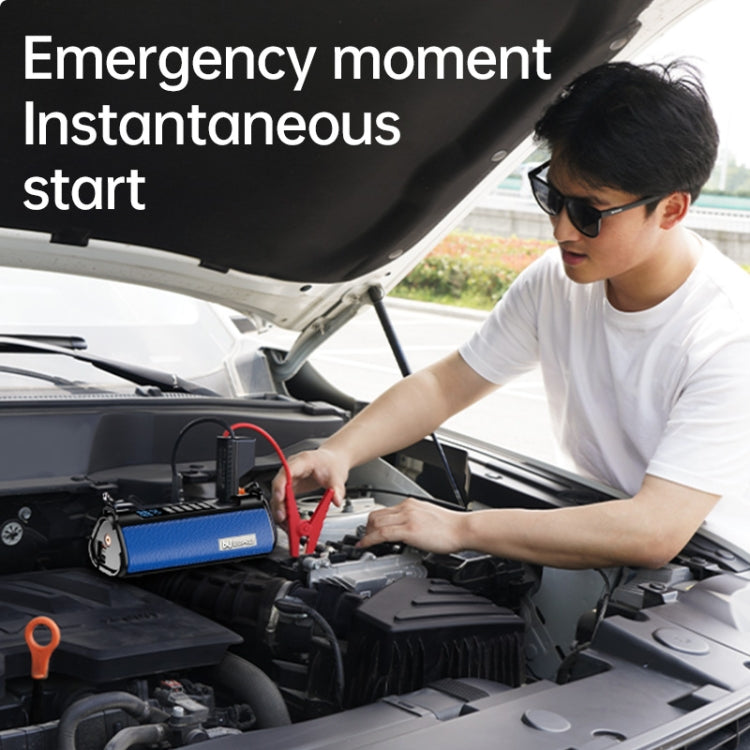 TS03C 6000mAh + EVA Bag Car Emergency Start Power Supply Air Pump Integrated Machine, Low Version, Low Version