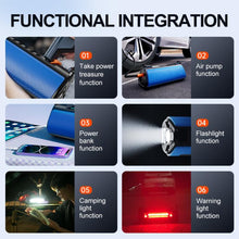 Load image into Gallery viewer, TS03H 8400mAh + EVA Bag Car Emergency Start Power Supply Air Pump Integrated Machine, High Version, High Version