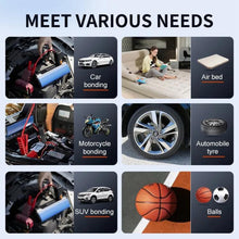 Load image into Gallery viewer, TS03H 8400mAh + EVA Bag Car Emergency Start Power Supply Air Pump Integrated Machine, High Version, High Version