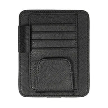 Load image into Gallery viewer, Multifunctional Car Litchi Pattern Glasses Holder Sun Visor Bill Holder, Glasses Holder