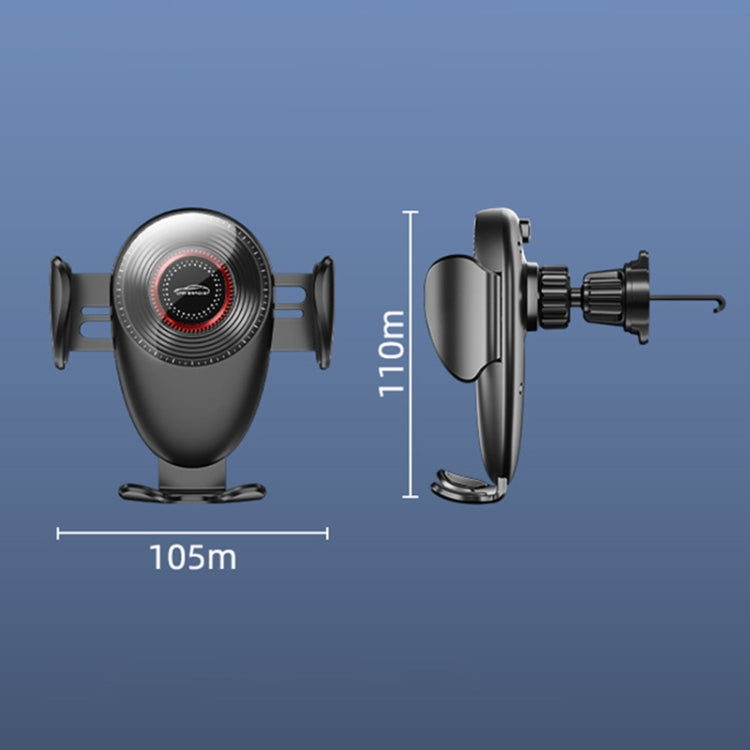 M8 Universal Car Mechanical Gravity Air Outlet Phone Navigation Holder, M8