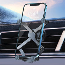 Load image into Gallery viewer, Car Knob Air Outlet Invisible Aluminum Alloy Gravity Holder