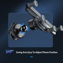 Load image into Gallery viewer, Car Knob Air Outlet Invisible Aluminum Alloy Gravity Holder