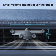 Load image into Gallery viewer, Car Knob Air Outlet Invisible Aluminum Alloy Gravity Holder