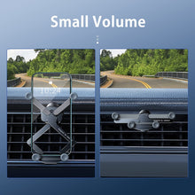 Load image into Gallery viewer, Car Knob Air Outlet Invisible Aluminum Alloy Gravity Holder