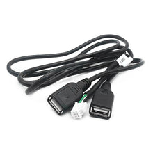 Load image into Gallery viewer, Palminfo Android Navigation 6 Pin Dual USB Connection Wiring Harness, 6 Pin Dual USB