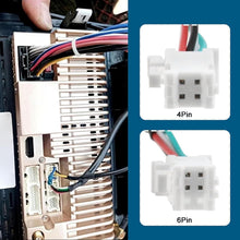 Load image into Gallery viewer, Palminfo Android Navigation 6 Pin Dual USB Connection Wiring Harness, 6 Pin Dual USB