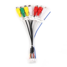 Load image into Gallery viewer, Palminfo Android Navigation 20-pin Plug RCA Video Audio Modified Tail Line, Video Audio Cable