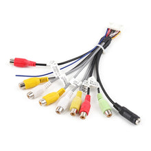 Load image into Gallery viewer, Palminfo Android Navigation 20-pin Audio Microphone Cable RCA Bass Amplifier Cable, Amplifier Cable