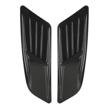 Load image into Gallery viewer, HD-713 1 Pair Car Hood Decorative Stickers Fender Air Vents Sticker, Black