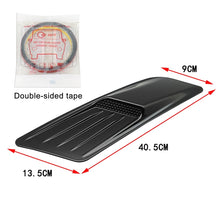 Load image into Gallery viewer, HD-713 1 Pair Car Hood Decorative Stickers Fender Air Vents Sticker(Carbon Fiber), Carbon Fiber