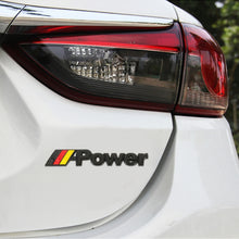 Load image into Gallery viewer, Car Germany Flag Style Power Metal Personalized Decorative Stickers, Size: 14x3x0.3cm, Germany Flag Style Power