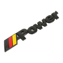 Load image into Gallery viewer, Car Germany Flag Style Power Metal Personalized Decorative Stickers, Size: 14x3x0.3cm, Germany Flag Style Power
