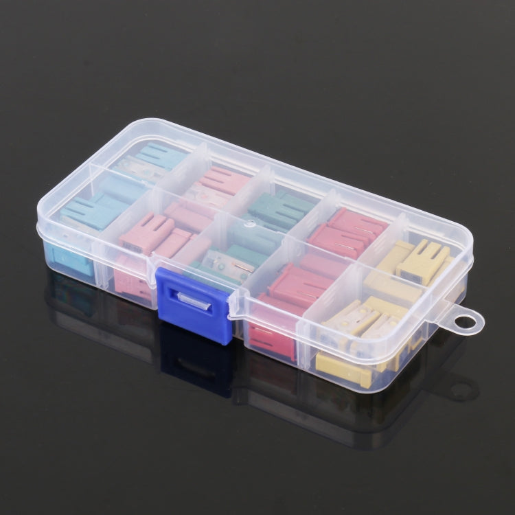 50pcs / Box American Car Blade Fuse Set, 50 in 1