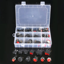 Load image into Gallery viewer, 50pcs Universal Power Switch Button Assortment Kit
