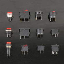 Load image into Gallery viewer, 50pcs Universal Power Switch Button Assortment Kit
