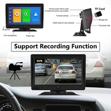Load image into Gallery viewer, P702D 7 inch Portable Touch Display Wireless Car Navigator Dual-lens Smart Driving Recorder, P702D
