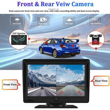 Load image into Gallery viewer, P702D 7 inch Portable Touch Display Wireless Car Navigator Dual-lens Smart Driving Recorder, P702D