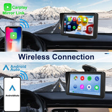 Load image into Gallery viewer, P701S 7 inch Portable Touch Display Wireless Car Navigator Smart CarPlay Bluetooth Reversing Image, P701S