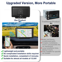 Load image into Gallery viewer, P701S 7 inch Portable Touch Display Wireless Car Navigator Smart CarPlay Bluetooth Reversing Image, P701S