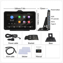 Load image into Gallery viewer, P703S 7 inch Wireless CarPlay Car Navigator Smart Driving Recorder, 703S