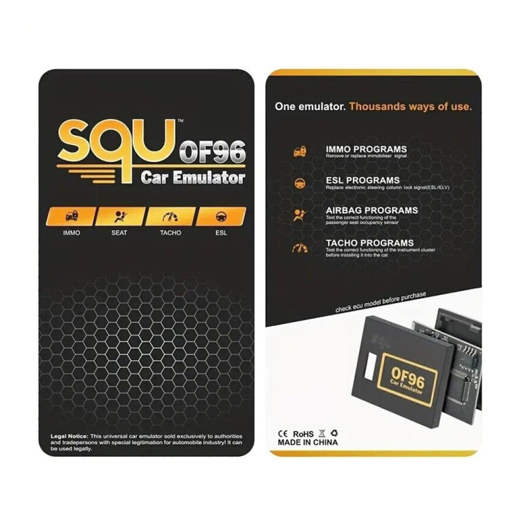 Car V96 ECU Repair Emulator, OF96
