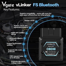 Load image into Gallery viewer, OBD2 Bluetooth Diagnostic Tool