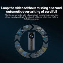 Load image into Gallery viewer, Car 1080P HD WiFi Driving Recorder, Supports Mobile APP Link &amp; Automatic Loop Recording, Car WiFi Driving Recorder