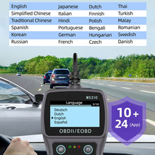 Load image into Gallery viewer, MS310 LCD Screen Car Battery Tester ODB2 Fault Detector, ODB2 Fault Detector