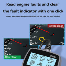 Load image into Gallery viewer, MS310 LCD Screen Car Battery Tester ODB2 Fault Detector, ODB2 Fault Detector