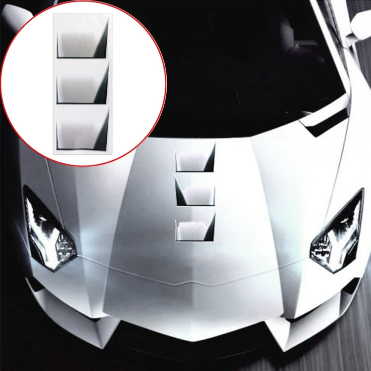 Car PVC Self-adhesive Fake Vent Decorative Stickers, Fake Vent 5