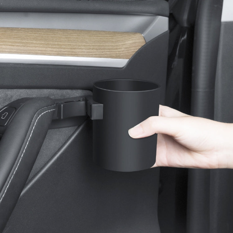 For Tesla Model Y / 3 2pcs / Set Car Door Main & Passenger Driver Water Cup Storage Holder, 2pcs / Set