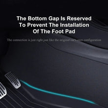 Load image into Gallery viewer, For Tesla Model Y 2pcs / Set Car Center Console Inside Leather Anti-kick Pad, Center Console Inside Anti-kick Pad