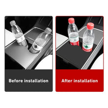 Load image into Gallery viewer, For Tesla Model 3 / Y Car Center Console Water Cup Holder All-inclusive Protective Pad, Water Cup Holder Pad