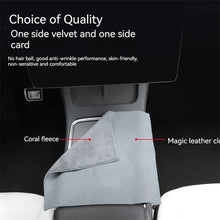 Load image into Gallery viewer, For Tesla General Car Microfiber Towel Cleaning Rag, Style: No LOGO, Size: 30 x 30cm, No LOGO
