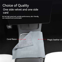 Load image into Gallery viewer, For Tesla General Car Microfiber Towel Cleaning Rag, Style: With LOGO, Size: 30 x 30cm, With LOGO