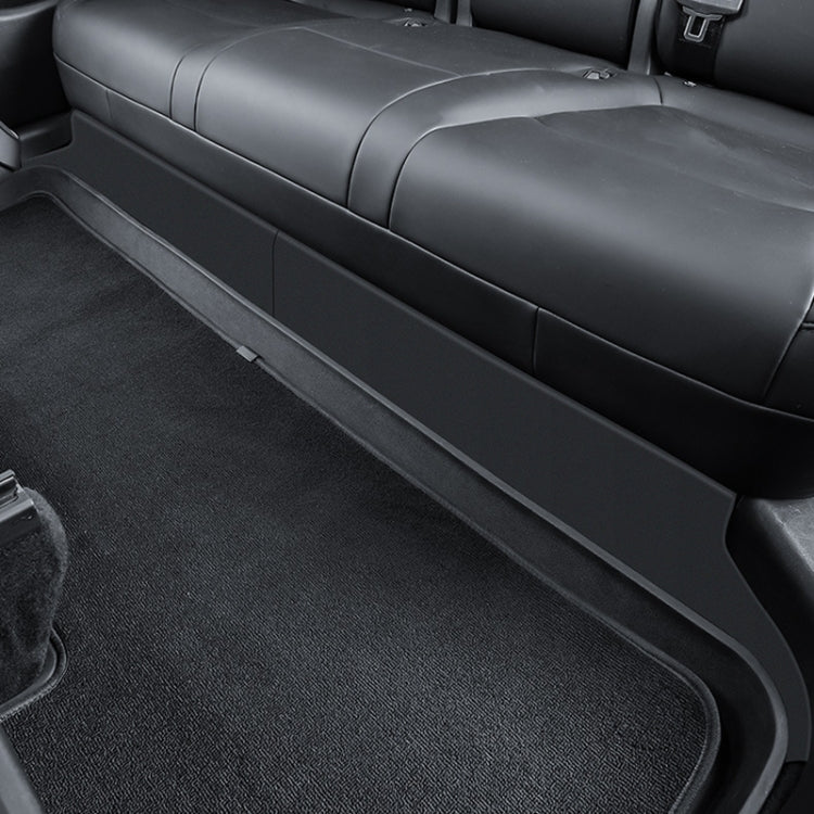 For Tesla Model Y 2pcs / Set Car Rear Seat Lower Protection Panel, Rear Seat Lower Protection Panel