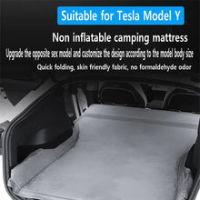 Load image into Gallery viewer, For Tesla Model Y / 3 Car Suede Air-free Mattress