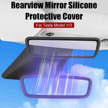 Load image into Gallery viewer, For Tesla Model 3 / Y Car Interior Rearview Mirror Silicone Protective Cover