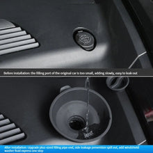 Load image into Gallery viewer, For Tesla Model 3 / Y Car Hood Wiper Water Protection Funnel Glass Water Filling Port Funnel, Glass Water Filling Port Funnel