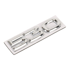Car Number 530 Metal Personalized Decorative Stickers, Size: 8 x 2.5 x 0.5cm, Number 530