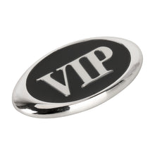 Load image into Gallery viewer, Car Oval Style VIP Metal Personalized Decorative Stickers, Size: 6.5 x 3.5 x 0.5cm, Oval Style VIP