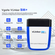 Load image into Gallery viewer, VLINKER BM+ V2.2 Bluetooth 4.0 Car OBD Fault Diagnosis Detector, VLINKER BM+ V2.2