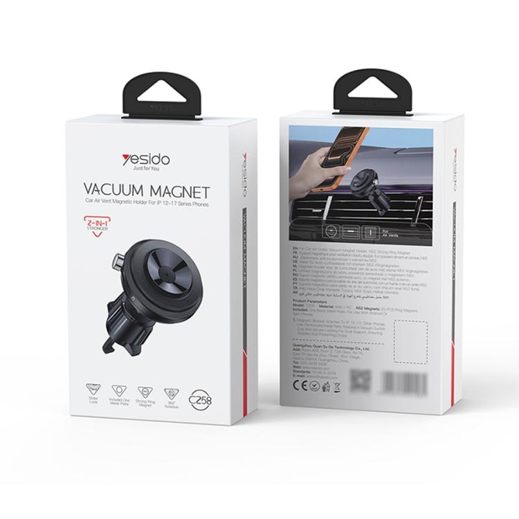 Yesido C258 Car Air Vent Magnetic Phone Holder, C258