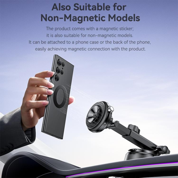 Yesido C284 2 in 1 Magnetic Car Vacuum Suction Cup Phone Holder, C284