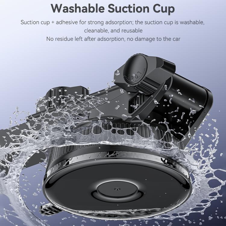 Yesido C284 2 in 1 Magnetic Car Vacuum Suction Cup Phone Holder, C284