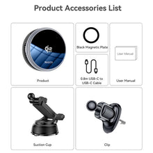 Load image into Gallery viewer, Yesido C326 15W Magnetic Car Wireless Charger Holder